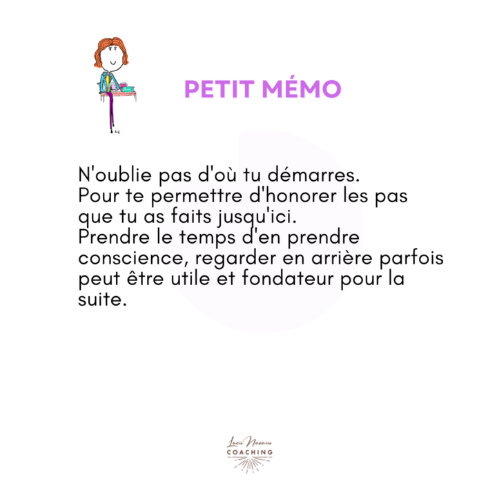 Chaque pas est important